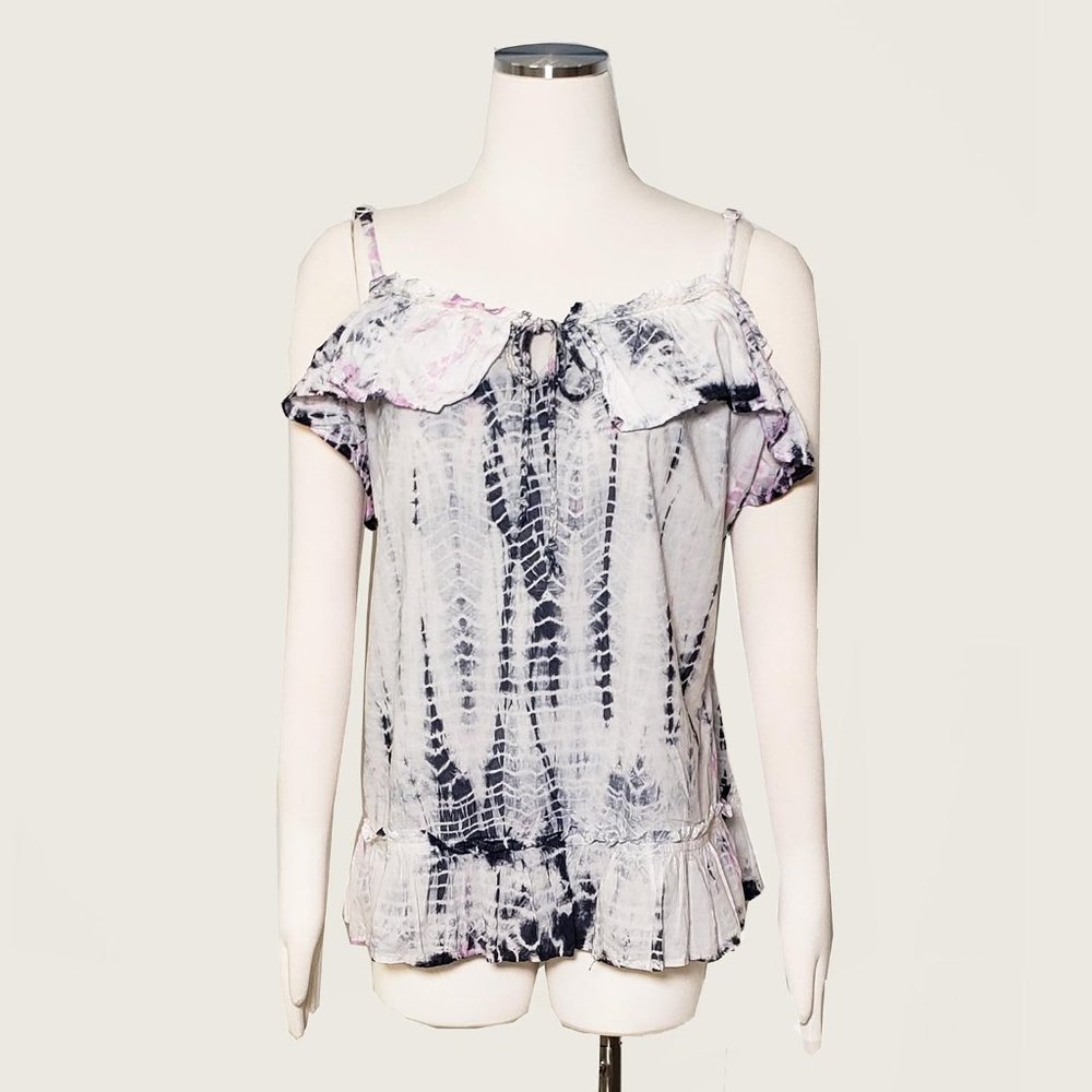 DKNY Jeans Elastic Spaghetti Strap Top